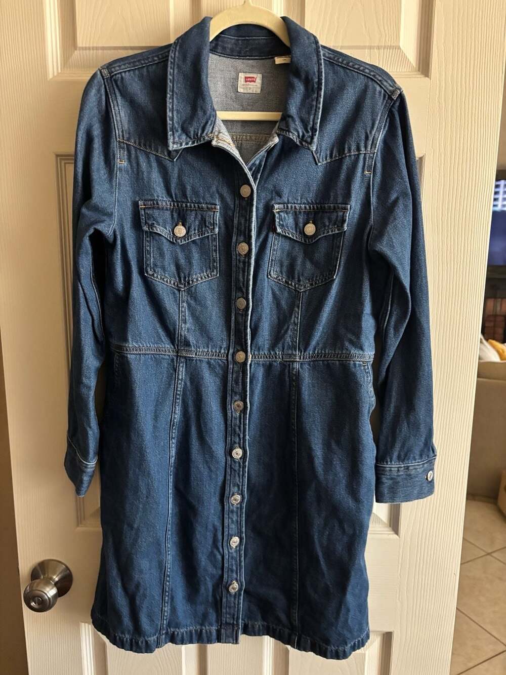 Levi's Flynn Western Denim Dress
